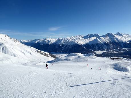 Oberengadin: beoordelingen van skigebieden – Beoordeling St. Moritz – Corviglia