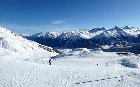 Beste skigebied in Engadin St. Moritz – Beoordeling St. Moritz – Corviglia