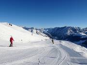 Piste bij de gondellift Carosello 3000