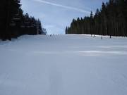 Piste Promenádní in het bovenste gedeelte