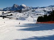 Piste bij de Kombibahn Puflatsch