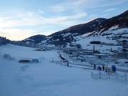 Uitzicht over het Winterwichtelland in Sillian