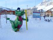 Kali houdt ook van langlaufen