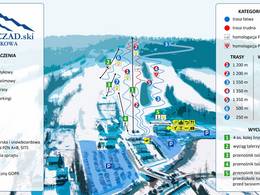 Skigebied in Wańkowa