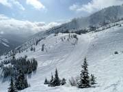 Uitzicht op de afdaling Deputy