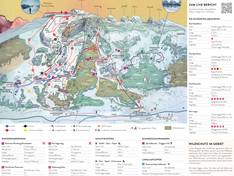 Pistekaart Chäserrugg – Unterwasser/Alt St. Johann (Toggenburg)