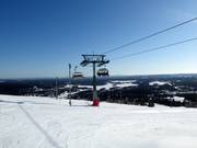 Panorama vanaf de 492 m hoge top