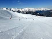 Brede pistes in Baqueira
