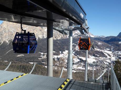 Belluno: beste skiliften – Liften Cortina d'Ampezzo