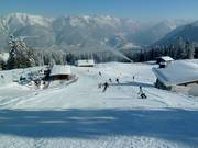 Afdaling bij de Loischbahn