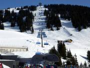 Polten 8er - 8-persoons hogesnelheidsstoeltjeslift (koppelbaar) met kap en stoelverwarming