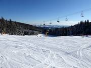 Brede oefenpiste op de Mönichkirchner Schwaig