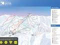 Pistekaart Coronet Peak