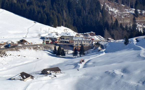Valsugana: accomodatieaanbod van de skigebieden – Accommodatieaanbod Lagorai/Passo Brocon – Castello Tesino