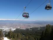 Chalin valog - 4-persoons hogesnelheidsstoeltjeslift (koppelbaar) met kap