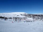 Uitzicht op de pistes bij Havsdalshovda