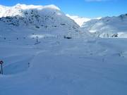 Onderste deel van de afdaling Mittelberg