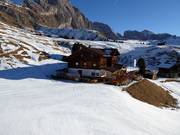Cuca Hütte aan de Seceda