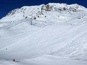 De eerste sporen op de pistes