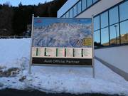 Informatiebord in Predazzo