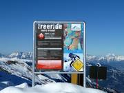 Freeride Info Point - verloop, karakteristieken en waarschuwingsinformatie