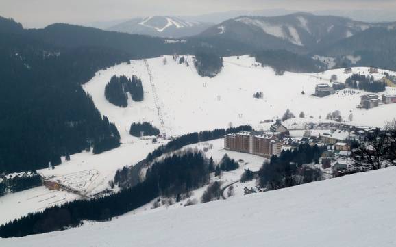 Grote Fatra (Veľká Fatra): Grootte van de skigebieden – Grootte Donovaly (Park Snow)