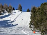 Steile afdaling Route