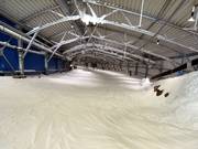 Uitzicht op de hoofdafdaling