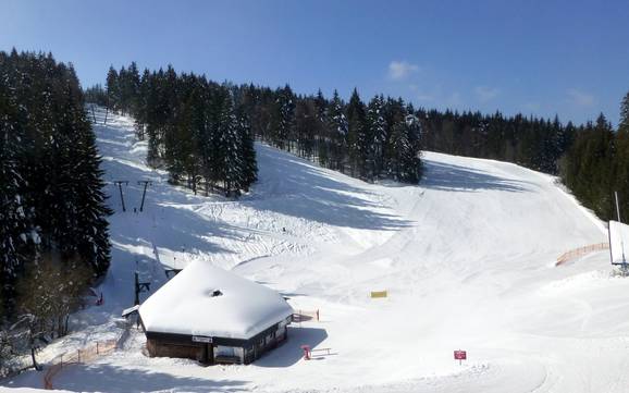 Hoogste dalstation in het district Lörrach – skigebied Notschrei