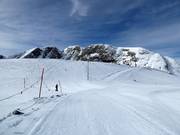 Piste vanaf het bergstation Kellaria