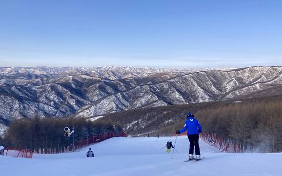 Skiën bij Chongli