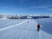 Piste nr. 76 bij de Zweitausender met een fantastisch panorama
