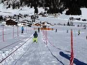 Oefenlift bij het dalstation