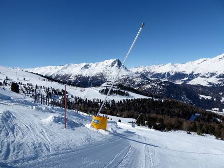 Sneeuwzekerheid Ötztaler Alpen – Sneeuwzekerheid Nauders am Reschenpass – Bergkastel