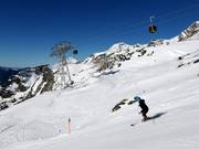 Pistes bij de nieuwe Nebelhornbahn