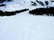 Moeilijke piste Pala di Santa