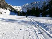 Oefenterrein van de skischool NTC
