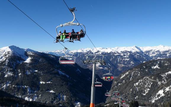 Gailtaler Alpen: beste skiliften – Liften Goldeck – Spittal an der Drau