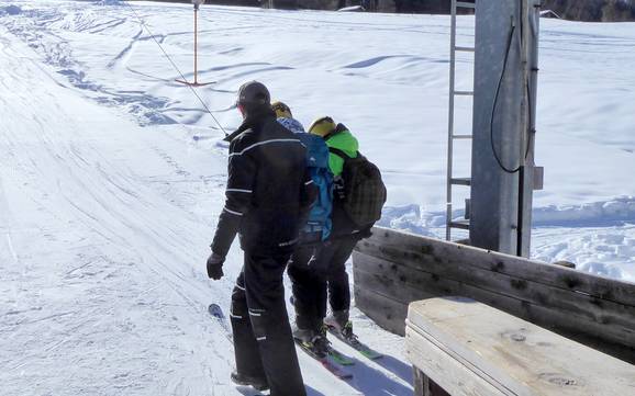 Defereggental: vriendelijkheid van de skigebieden – Vriendelijkheid St. Jakob im Defereggental – Brunnalm