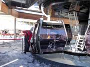 De gondels worden dagelijks schoongemaakt.