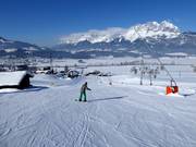 Gemakkelijke piste bij de Tauwiesenlift in Oberndorf