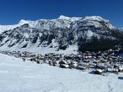 Uitzicht op Lech am Arlberg