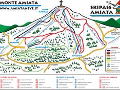 Pistekaart Monte Amiata