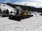 Pistenbully aan het werk