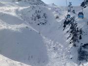 Freeridegebied bij de gondellift Kals II