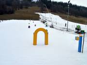 Uitzicht op het skigebied U Gruloka