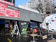 RocStar bij het dalstation Villars