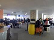 Gezellig samenzijn in de lodge