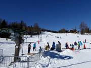 Makkelijke pistes bij de Zirbenlift 2