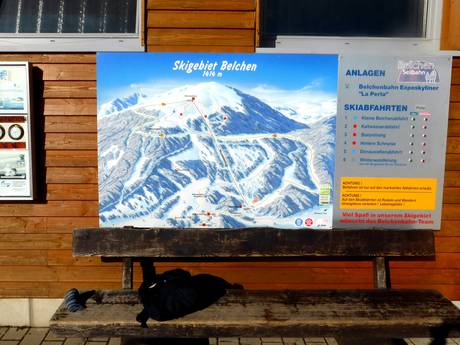 Lörrach: oriëntatie in skigebieden – Oriëntatie Belchen